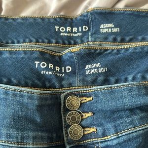 Torrid jeggings super sort size 28 smoke free home